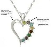 Sterling Silver Semi Mount Pendant Setting Round RD 5x5mm - Syzjewelry